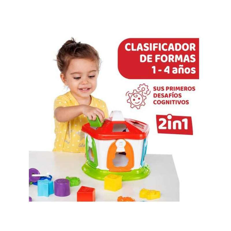 chicco 2 en 1 casita de los animales (artsana - 9610)
