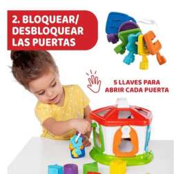 chicco 2 en 1 casita de los animales (artsana - 9610)
