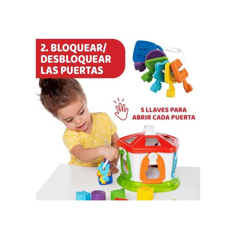 chicco 2 en 1 casita de los animales (artsana - 9610)