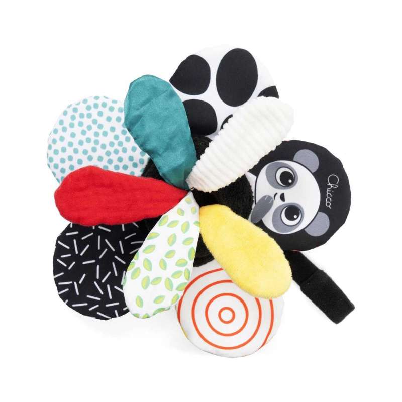 chicco flor blanco y negro (artsana - 12553)