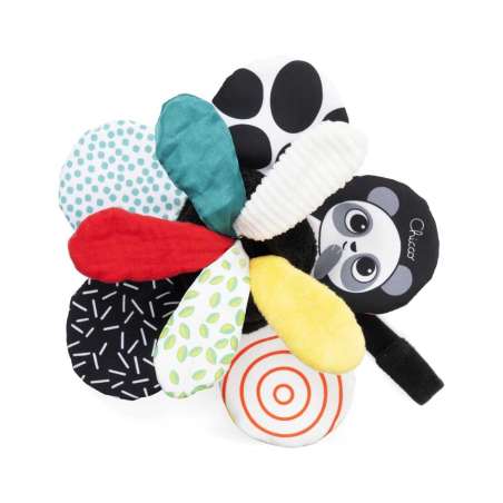 chicco flor blanco y negro (artsana - 12553)