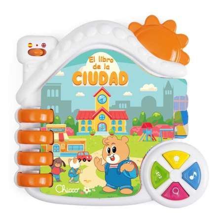 chicco libro de la ciudad (artsana - 12547)
