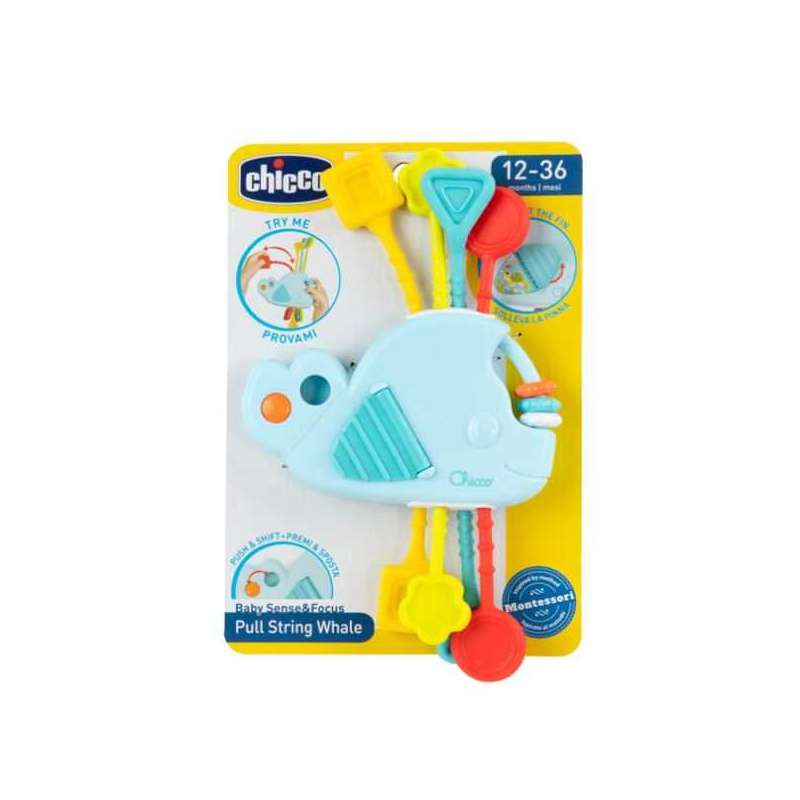 chicco ballena pull string (artsana - 12346)