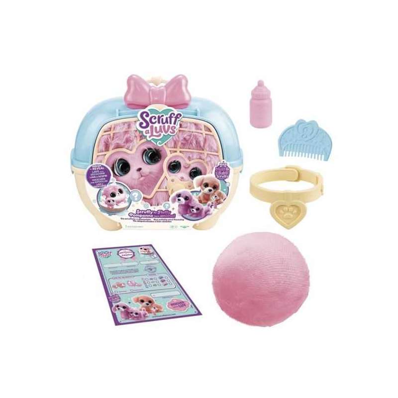 moose scruff a luvs peluche mama & bebe (moose toys - 30192)