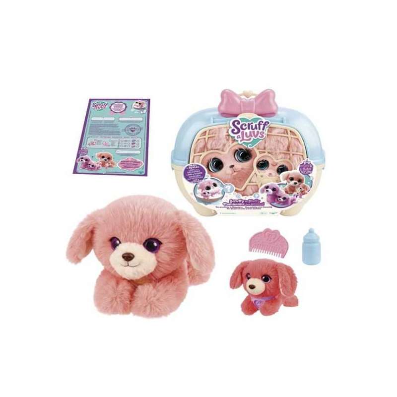 moose scruff a luvs peluche mama & bebe (moose toys - 30192)
