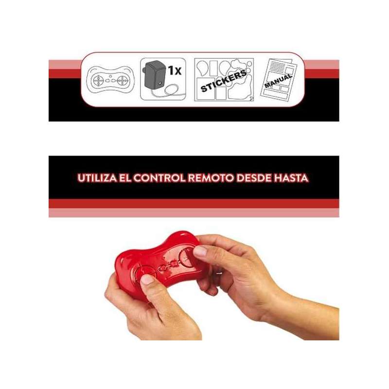 feber twinkle car r/c 12 voltios bateria de litio azul (famosa - fen51000)