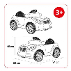feber twinkle car r/c 12 voltios bateria de litio azul (famosa - fen51000)