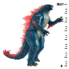 godzilla & kong figura gigante godzilla (famosa - mn300100)