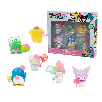 hello kitty pack 6 figuras 5 cm (famosa - hkt11000)