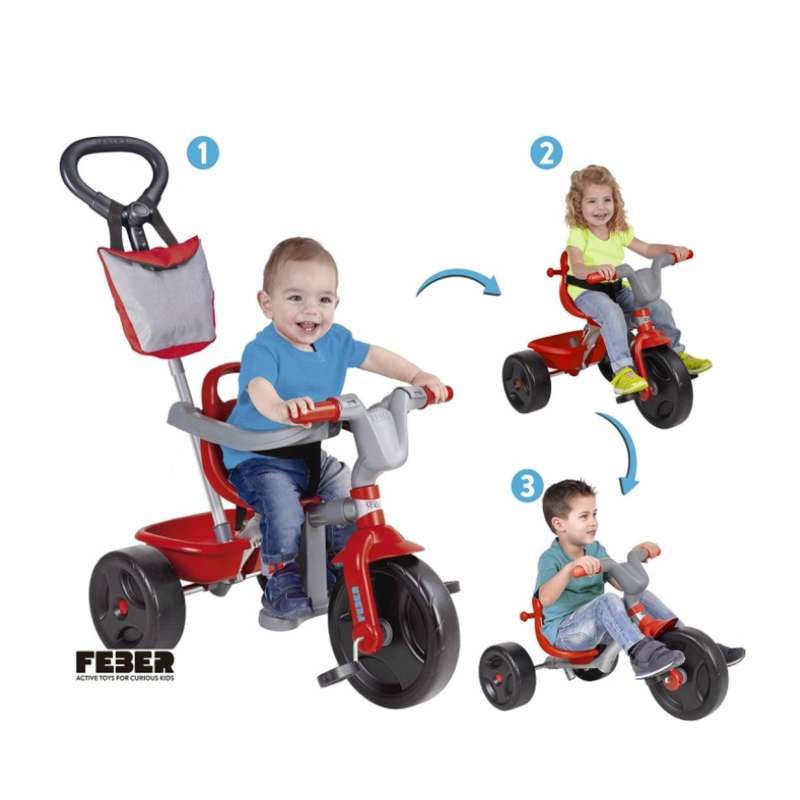 feber triciclo evo trike 3x1 plus sport (famosa - 8000010946) feber triciclo evo trike 3x1 plus sport (famosa - 8000010946)
