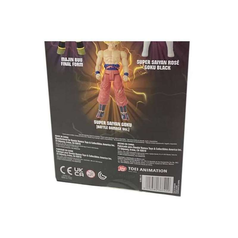 dragon ball limit braker goku black rose (bandai - 36743)