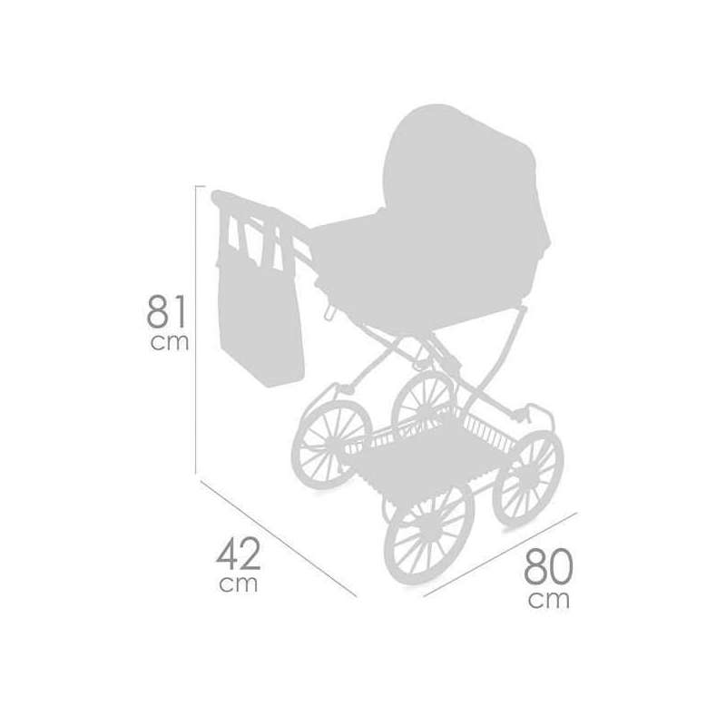 cityx coche muÑecas plegable 48 cm (decuevas toys - 80078 ) cityx coche muÑecas plegable 48 cm (decuevas toys - 80078 )
