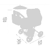 verona coche muÑecas plegable sombrilla (decuevas toys - 85078) verona coche muÑecas plegable sombrilla (decuevas toys - 85078)