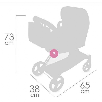 botanic coche de muÑecas 3x1 plegable (decuevas toys - 81768)