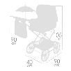 sophie coche reborn plegable sombrilla y bolso 55 cm (decuevas toys - 82075) sophie coche reborn plegable sombrilla y bolso 55 cm (decuevas toys - 82075)