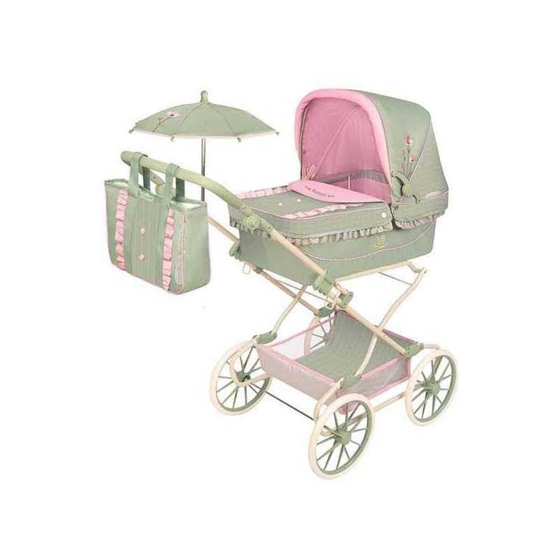 botanic coche reborn plegable con sombrilla y bolso (decuevas toys - 82068)