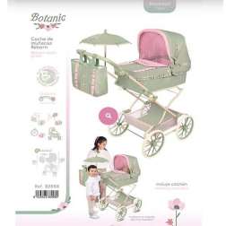 botanic coche reborn plegable con sombrilla y bolso (decuevas toys - 82068)
