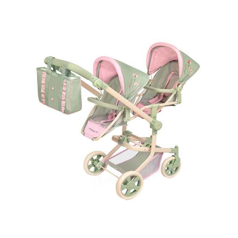 botanic silla gemelar plegable multipisicion para muÑecas de hasta 52 cm (decuevas toys - 90868) botanic silla gemelar plegable multipisicion para muÑecas de hasta 52 cm (decuevas toys - 90868)