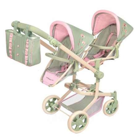 botanic silla gemelar plegable multipisicion para muÑecas de hasta 52 cm (decuevas toys - 90868)