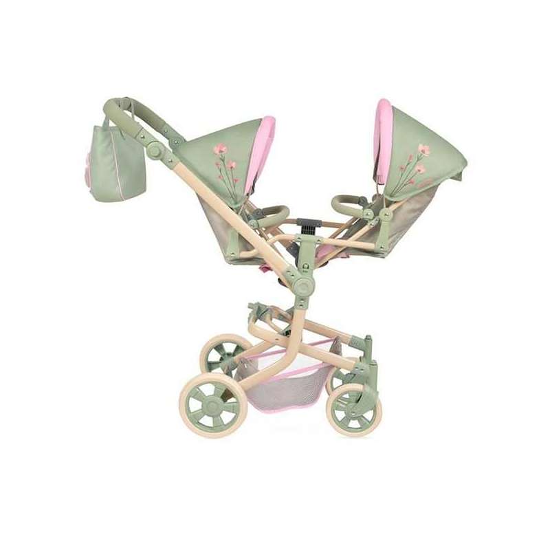 botanic silla gemelar plegable multipisicion para muÑecas de hasta 52 cm (decuevas toys - 90868) botanic silla gemelar plegable multipisicion para muÑecas de hasta 52 cm (decuevas toys - 90868)