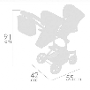 botanic silla gemelar plegable multipisicion para muÑecas de hasta 52 cm (decuevas toys - 90868) botanic silla gemelar plegable multipisicion para muÑecas de hasta 52 cm (decuevas toys - 90868)