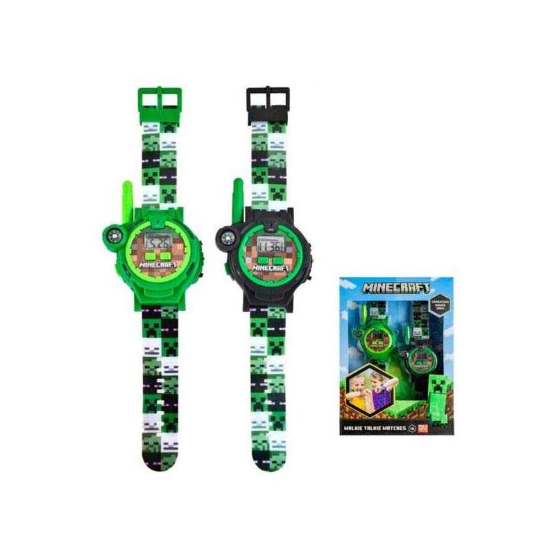 minecraft reloj walkie talkie (kids licensing - min40098)