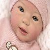 reborn sofia 46 cm pelele rosa de lana (muñecas guca - 10211) reborn sofia 46 cm pelele rosa de lana (muñecas guca - 10211)