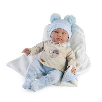 muÑeca con peso marc 42 cm jersey punto beig (muñecas guca - 10269)