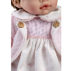 muÑeca anita, vestido blanco y rosa con chaqueta (muñecas guca - 852)