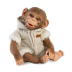 mono reborn cuerpo de tela pijama gris con pelo (muñecas guca - 989) mono reborn cuerpo de tela pijama gris con pelo (muñecas guca - 989)