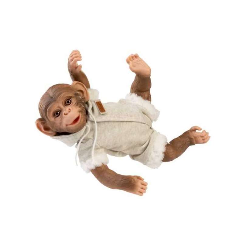 mono reborn cuerpo de tela pijama gris con pelo (muñecas guca - 989) mono reborn cuerpo de tela pijama gris con pelo (muñecas guca - 989)