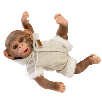 mono reborn cuerpo de tela pijama gris con pelo (muñecas guca - 989) mono reborn cuerpo de tela pijama gris con pelo (muñecas guca - 989)