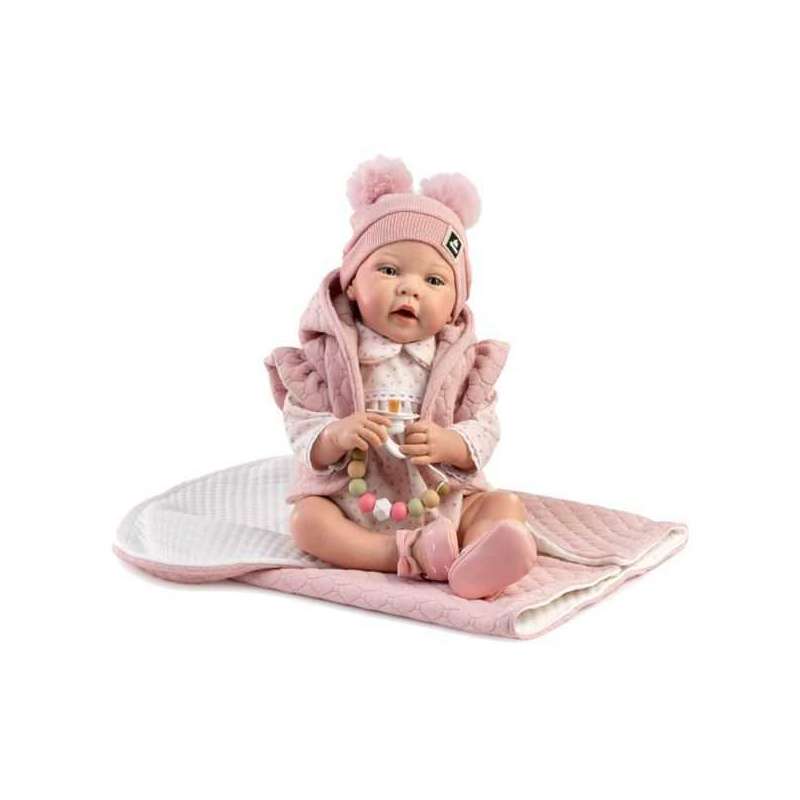 reborn candela pelele rosa,chaleco,gorro (muñeca guca - 10310) reborn candela pelele rosa,chaleco,gorro (muñeca guca - 10310)