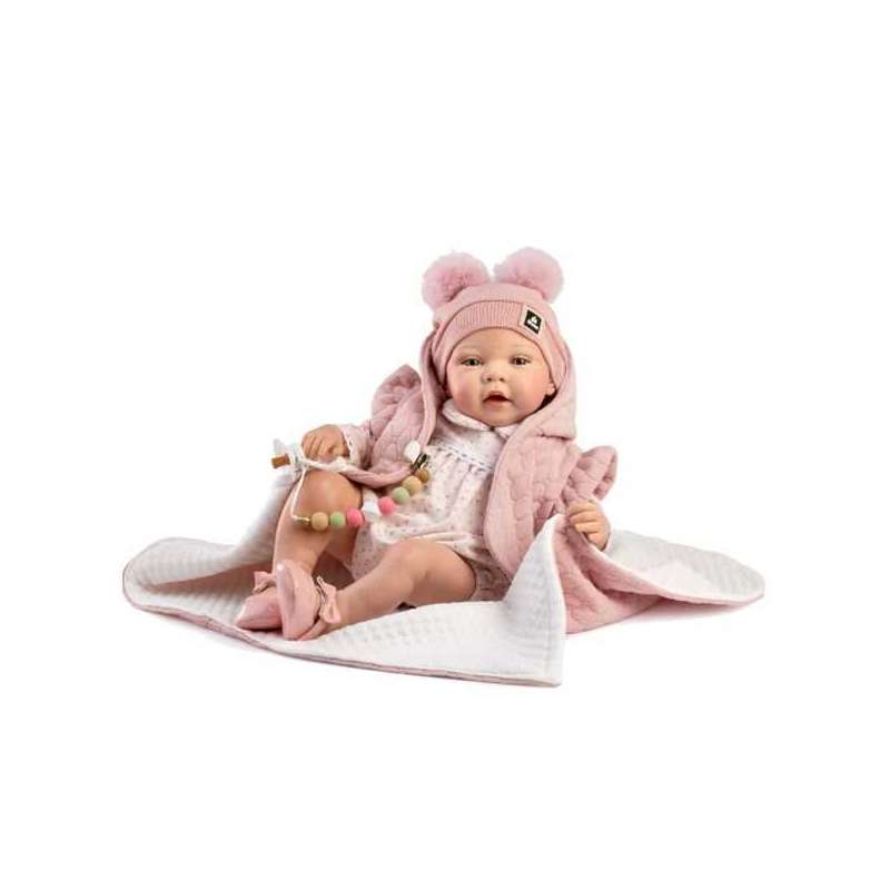 reborn candela pelele rosa,chaleco,gorro (muñeca guca - 10310) reborn candela pelele rosa,chaleco,gorro (muñeca guca - 10310)