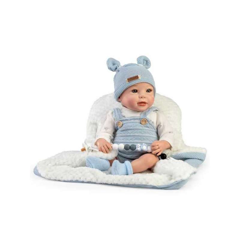 reborn prematuro samuel,pelele lana azul (muñecas guca - 10294) reborn prematuro samuel,pelele lana azul (muñecas guca - 10294)