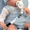 reborn prematuro samuel,pelele lana azul (muñecas guca - 10294) reborn prematuro samuel,pelele lana azul (muñecas guca - 10294)