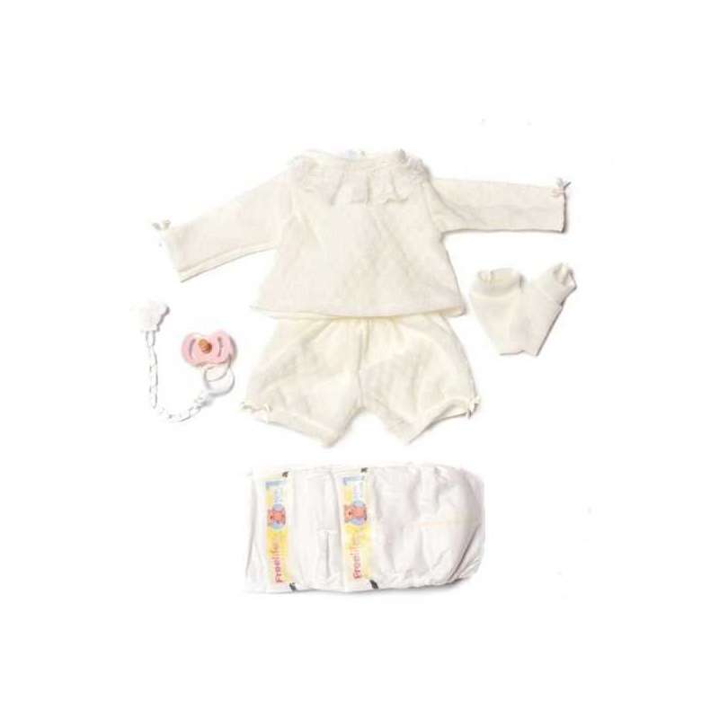 muÑeca sonia camisa blanca y rosa con polaina lana (muñecas guca - 818) muÑeca sonia camisa blanca y rosa con polaina lana (muñecas guca - 818)