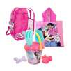 minnie mochila cubo d 14 cms+accesorios+poncho (color baby - 77889) minnie mochila cubo d 14 cms+accesorios+poncho (color baby - 77889)