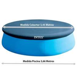 intex cobertor piscina easy set 366 cm (58919-28022)