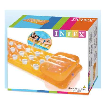 intex colchoneta 18 vasos 188x71 cm surtidos (intex - 58890)