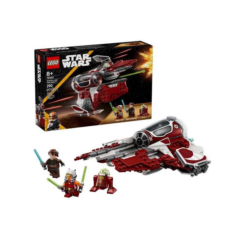 lego star wars interceptor jedi de ahsoka (lego - 75401)