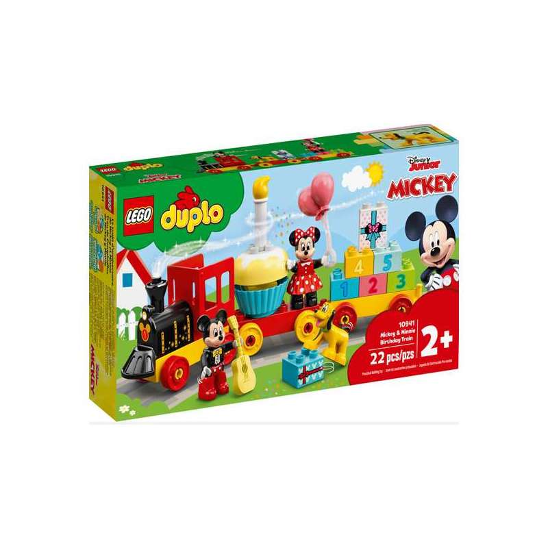 lego duplo tren cumpleaÑos de mickey y minnie (lego - 10941) lego duplo tren cumpleaÑos de mickey y minnie (lego - 10941)