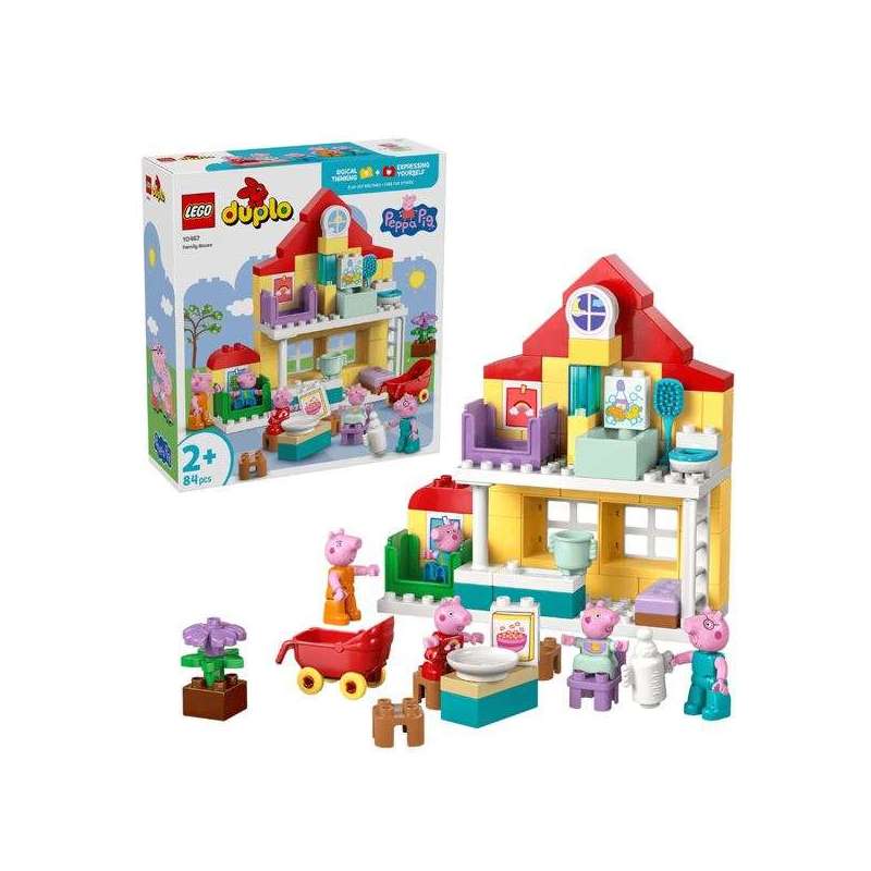 lego duplo peppa pig casa familiar (lego - 10467)