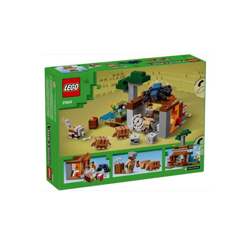 lego minecraft expedicion a la mina del armadillo (lego - 21269) lego minecraft expedicion a la mina del armadillo (lego - 21269)
