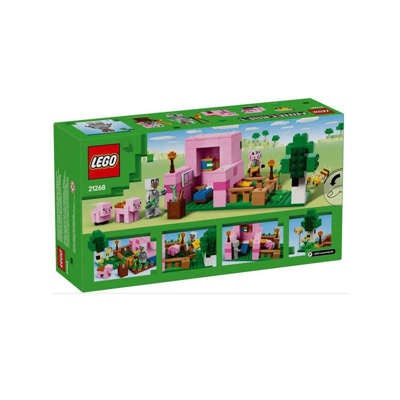 lego minecraft la casa-cerdo bebe (lego - 21268) lego minecraft la casa-cerdo bebe (lego - 21268)