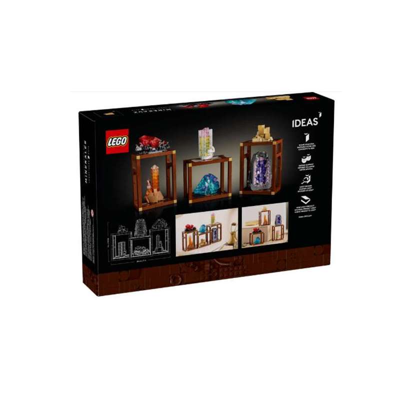lego ideas coleccion de minerales (lego - 21362)