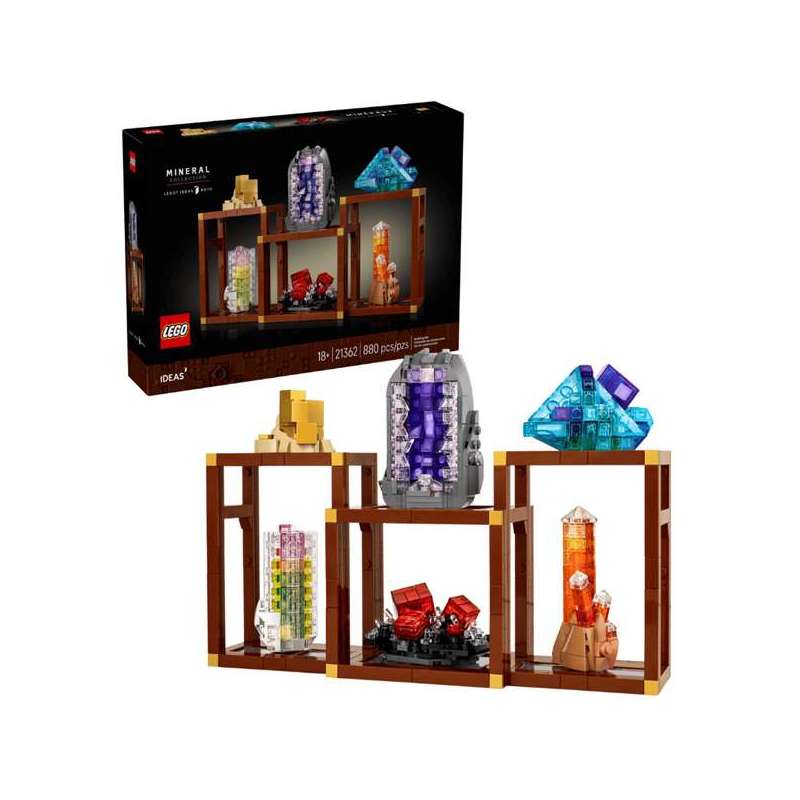 lego ideas coleccion de minerales (lego - 21362)