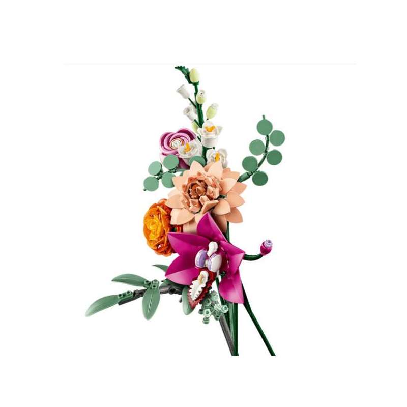 lego botanicals ramo de flores fantasia rosa (lego - 10342)
