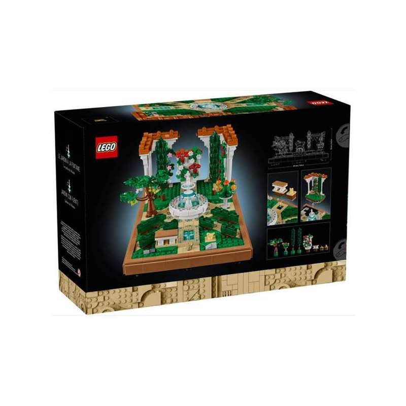 lego icons jardin con fuente (lego - 10359) lego icons jardin con fuente (lego - 10359)