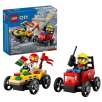 lego city pizza vs camion de bomberos ( 60458) lego city pizza vs camion de bomberos ( 60458)